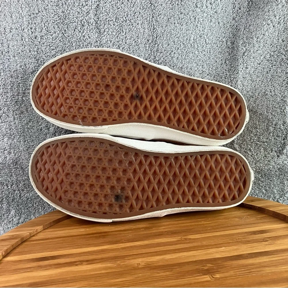 VANS Authentic woven check women's shoes size 6.5 skateboard sneakers - Picture 6 of 8